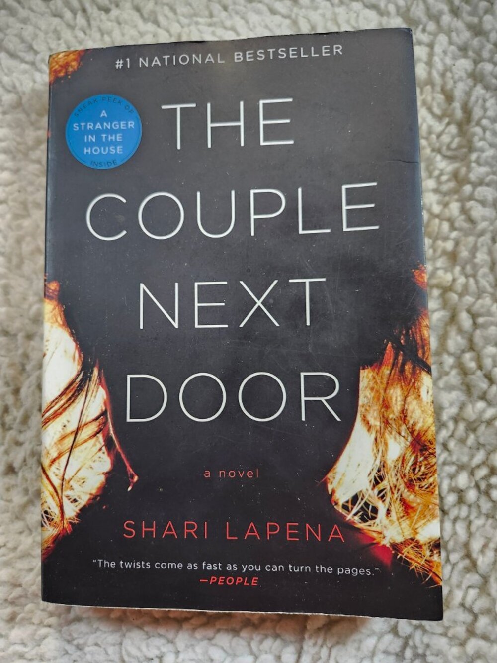 Shari Lapena The Couple Next Door Paperback 2016 Mystery Thriller Used Good